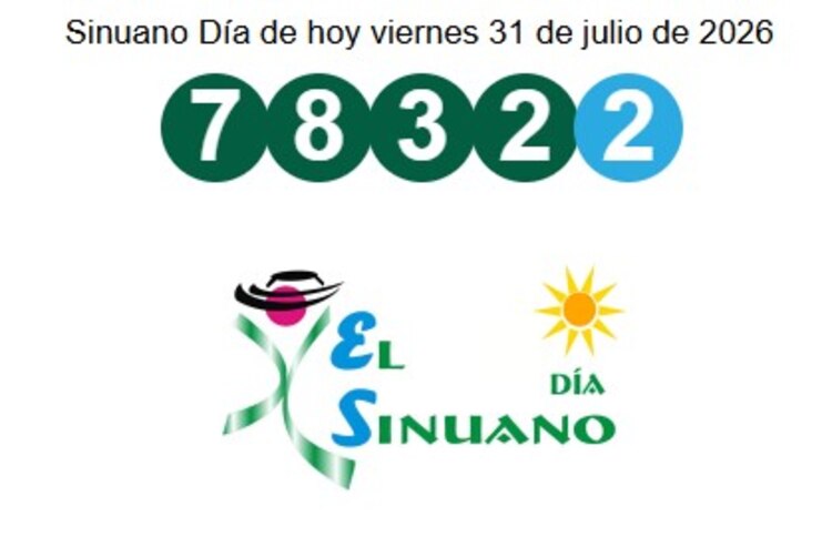 Estos son los resultados de Sinuano Día de HOY.