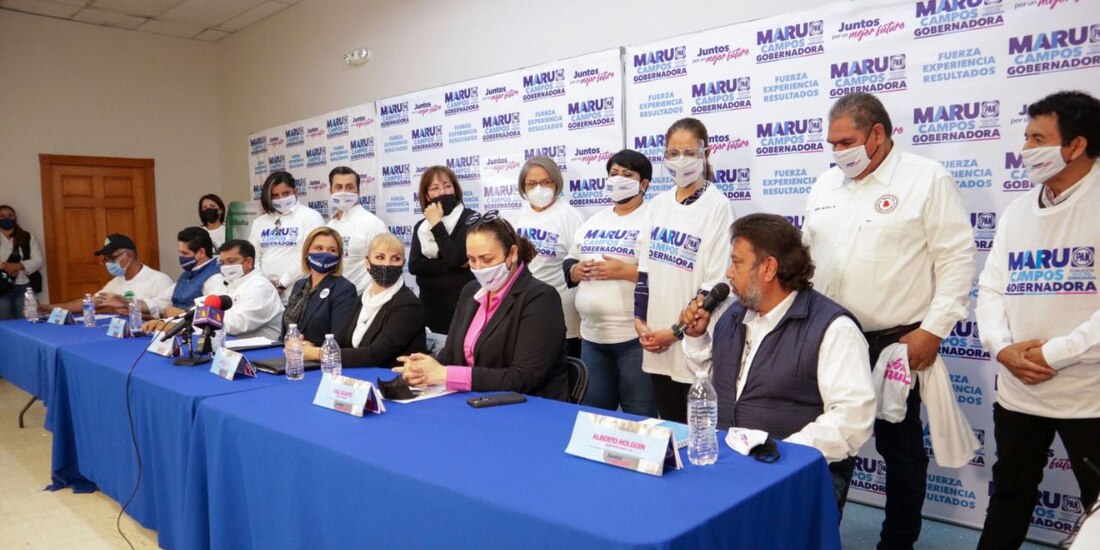 Este lunes líderes de organizaciones ciudadanas anunciaron su apoyo a Maru Campos, candidata a la gubernatura de Chihuahua