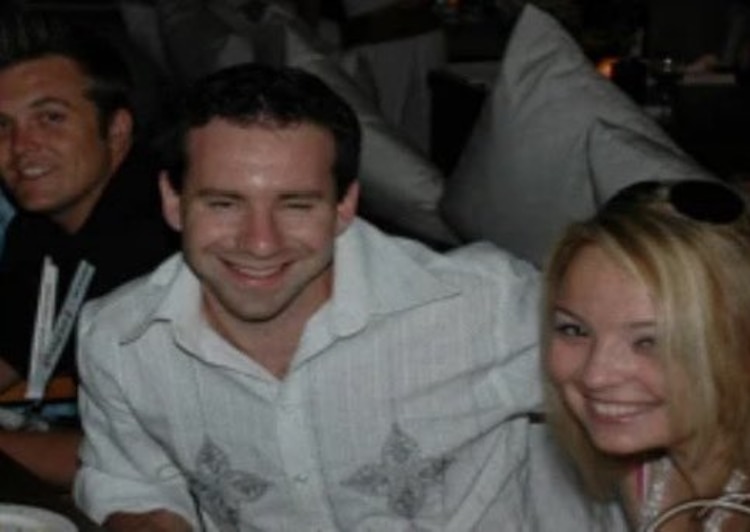 Leonid Radvinsky y su esposa Katie Chudnovsky