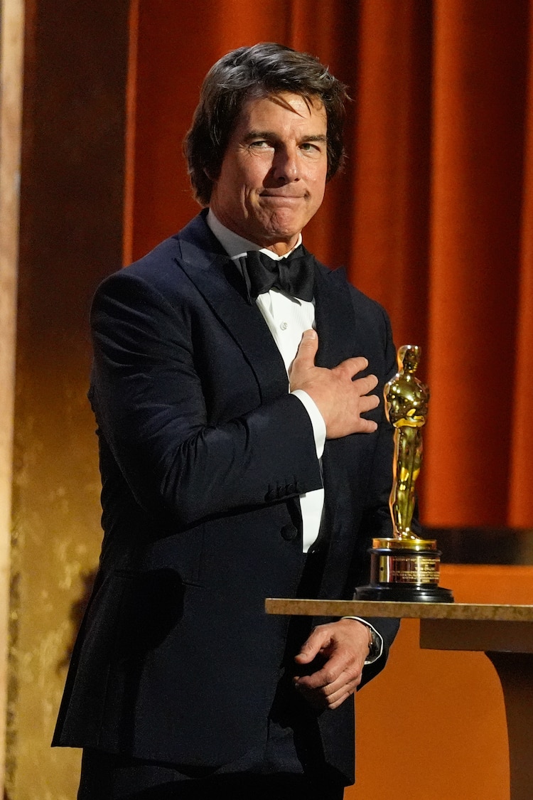 Tras 45 años de carrera, Tom Cruise recibe su primer Oscar