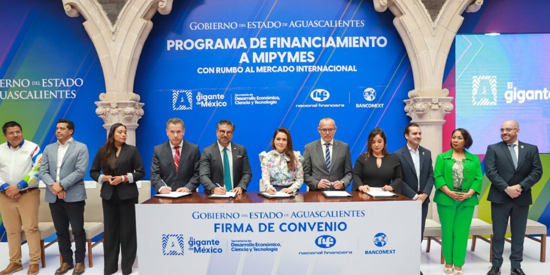 Tere Jiménez anuncia programa para fortalecer a MiPyMEs y su expansión internacional.