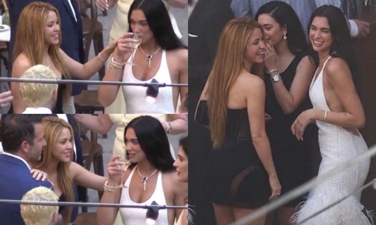 Las supuestas fotos de Shakira en la boda de Dua Lipa, en Italia