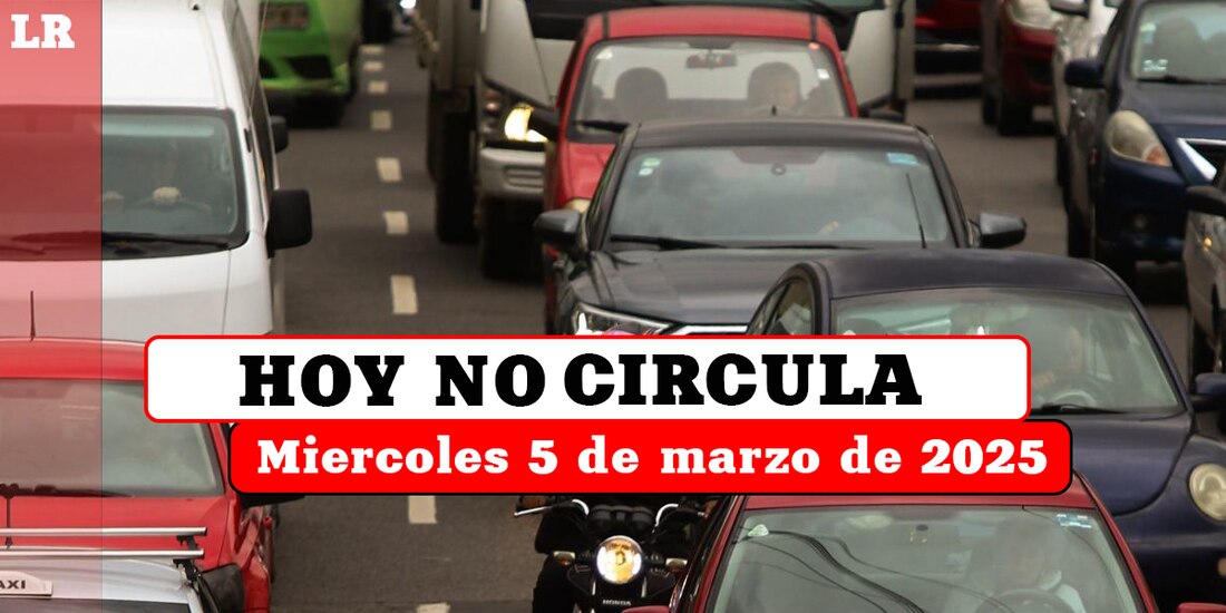 Revisa cómo aplica el Hoy No Circula este miércoles 5 de marzo en la Ciudad de México y el Estado de México.