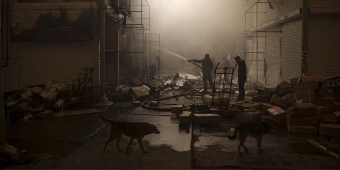 Ataque ruso en Ucrania.