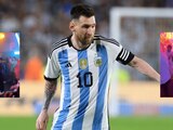 Messi y la Selección Argentina tuvieron una pequeña fiesta.
