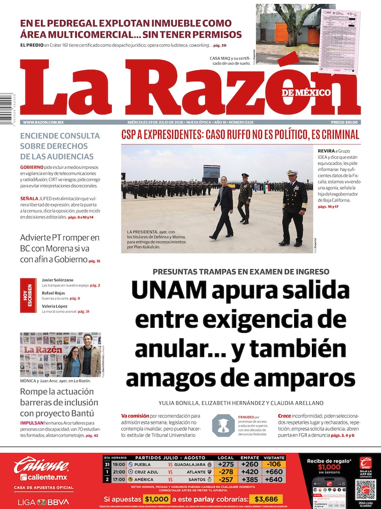 La Razón 29 Julio 226
