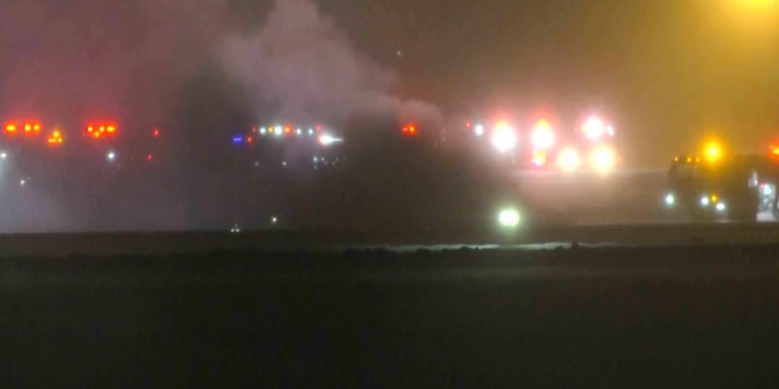 Avión privado se estrelló el 25 de enero en el aeropuerto de Bangor, en Maine.