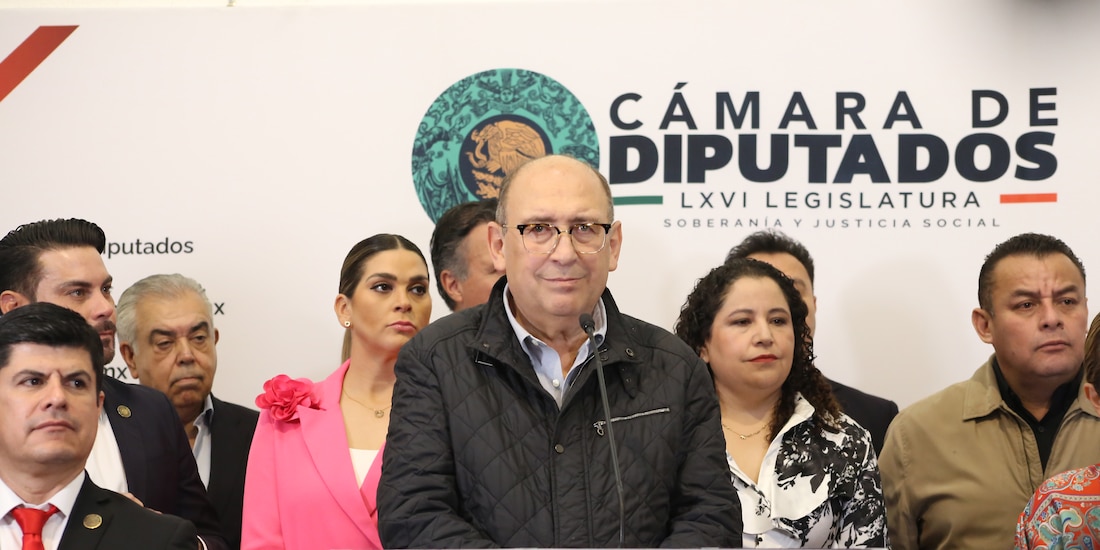 Rubén Moreira, coordinador de los diputados del PRI.