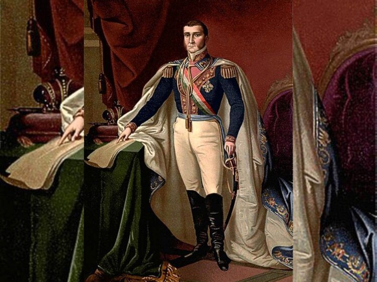 Ignacio de Iturbide, primer emperador de México.