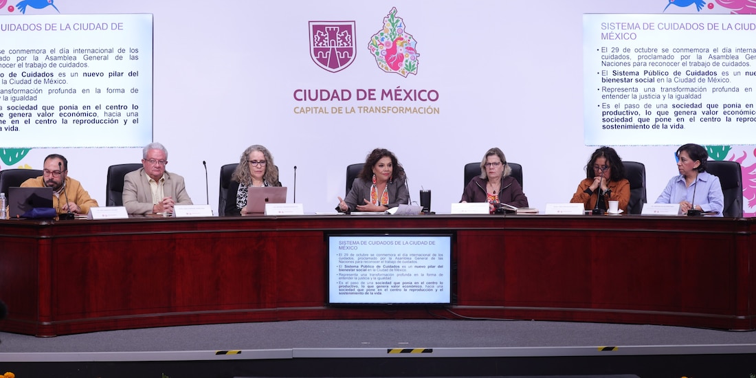 Clara Brugada, Jefa de Gobierno, anunció una inversión de 112 mil millones de pesos para el Sistema Público de Cuidados.