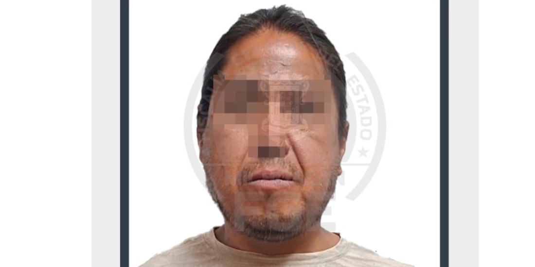 La persona detenida por las autoridades de Michoacán.