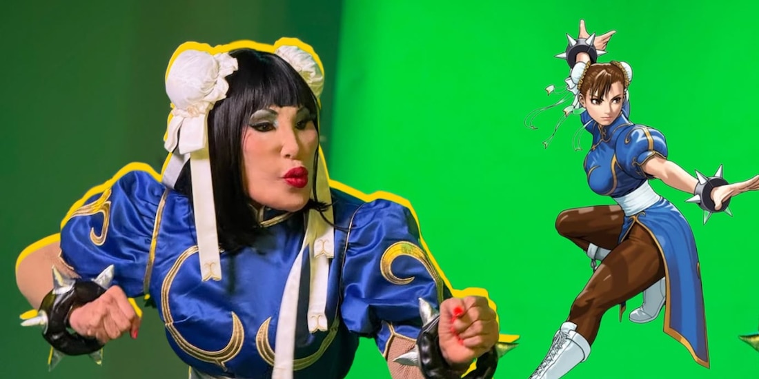 Lyn May se disfraza de Chun Li y video se vuelve viral