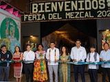 Salomón Jara inaugura la Feria del Mezcal y de Artesanías 2026 en Oaxaca.