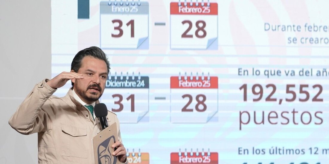 IMSS registra cifra histórica de 22 millones 430 mil 931 puestos de trabajo afiliados.