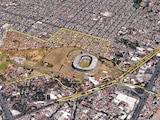 Va tarjetón a los vecinos del Azteca para circular