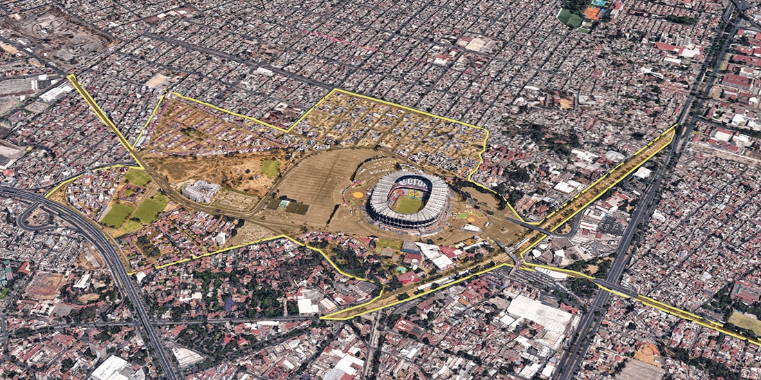 Va tarjetón a los vecinos del Azteca para circular