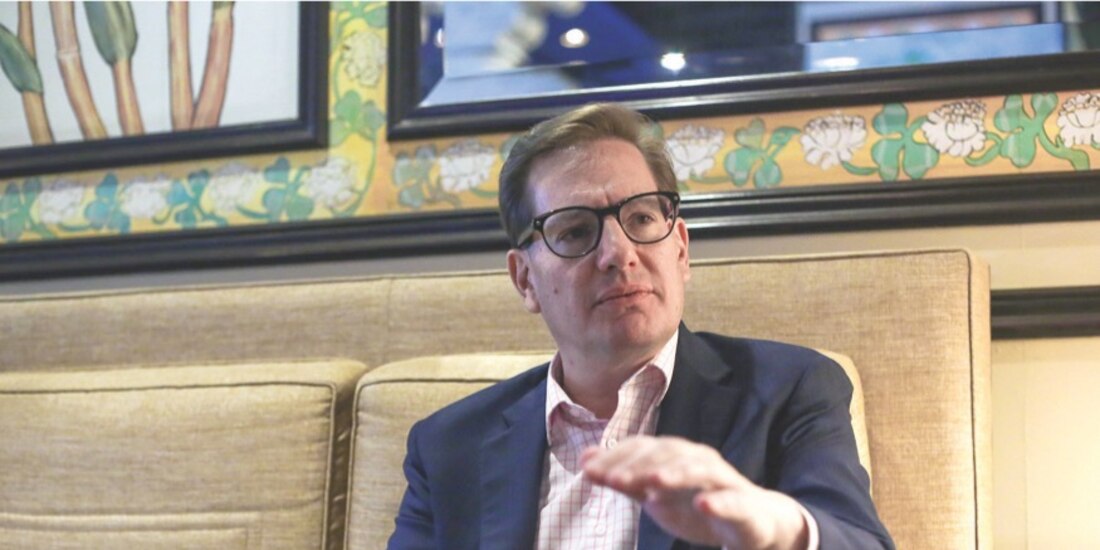 El diputado federal Salomón Chertorivski, durante la entrevista concedida a este medio.