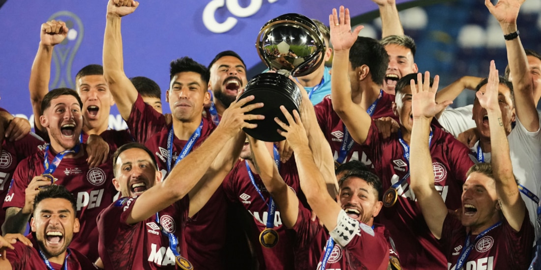 Lanús venció a Atlético Mineiro en la final de la Copa Sudamericana.