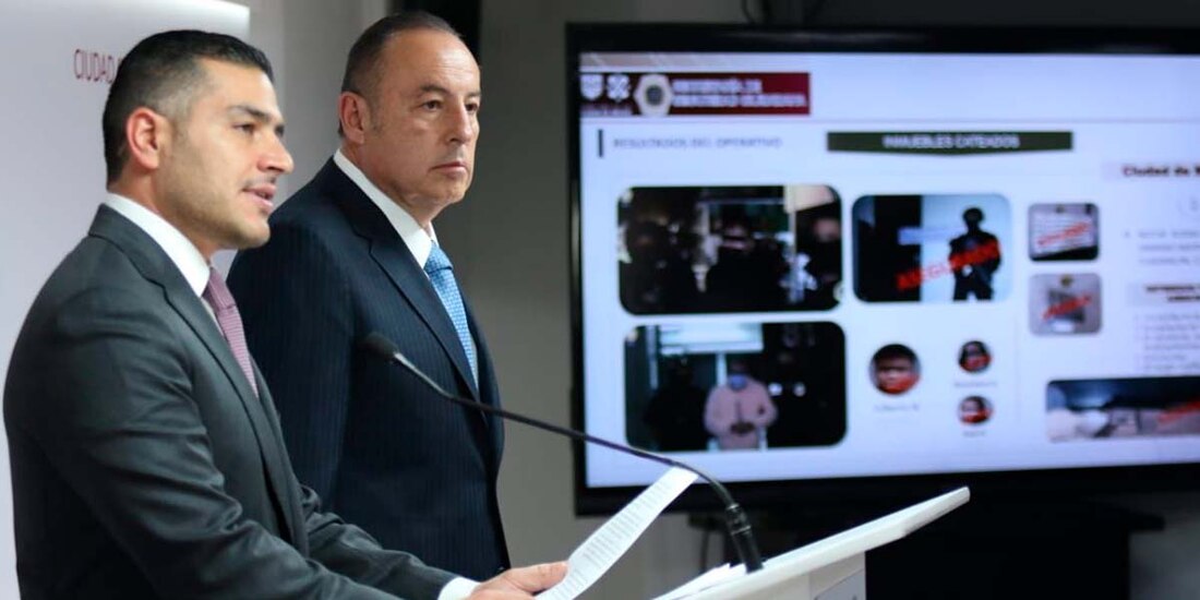 Omar García Harfuch, titular de la Secretaría de Seguridad Ciudadana, informó que en conjunto con autoridades mexiquenses fueron detenidos siete integrantes de una célula delictiva