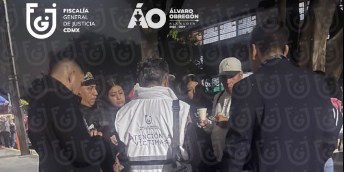Labores de atención tras explosión en restaurante.
