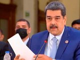 Nicolás Maduro en su participación en la VI Cumbre de Jefas y Jefes de Estado y de Gobierno de la CELAC.