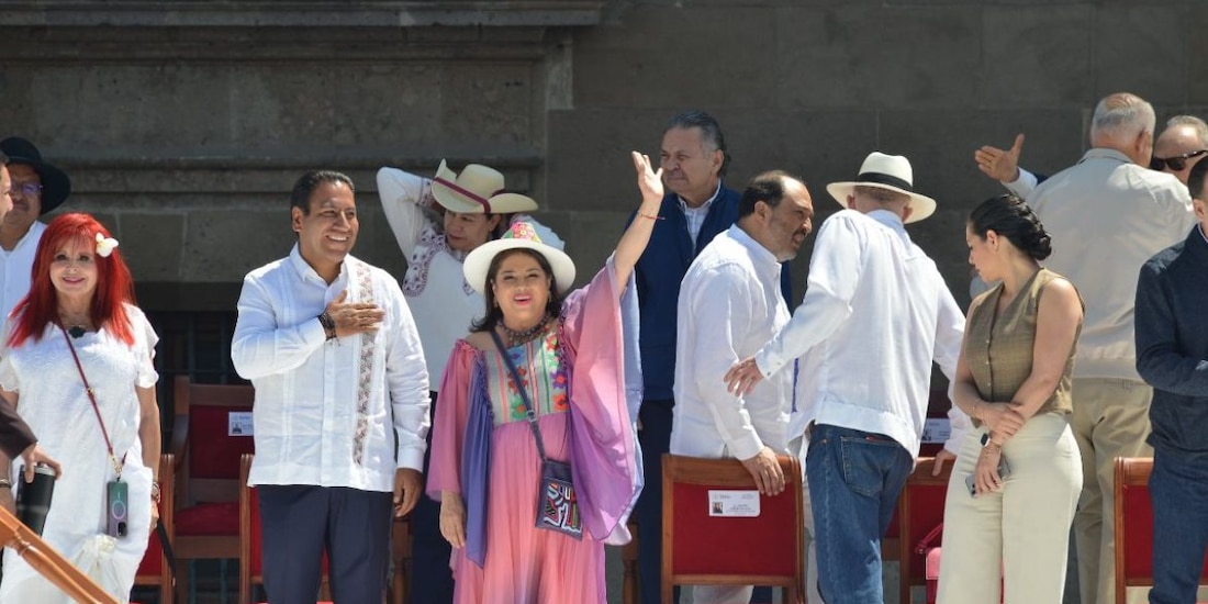 ‘¡Tenemos mucha presidenta!’, afirma Clara Brugada tras asistir a asamblea de Sheinbaum.