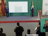 Ebrard leyó en la mañanera la carta que Joe Biden envió a AMLO.