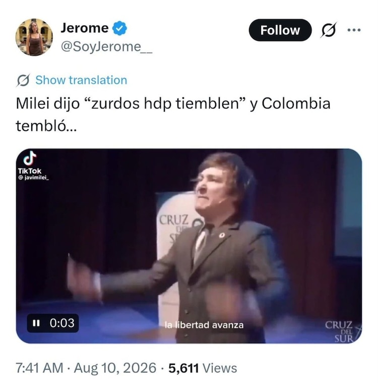 Publicación de Jerome Sanabria