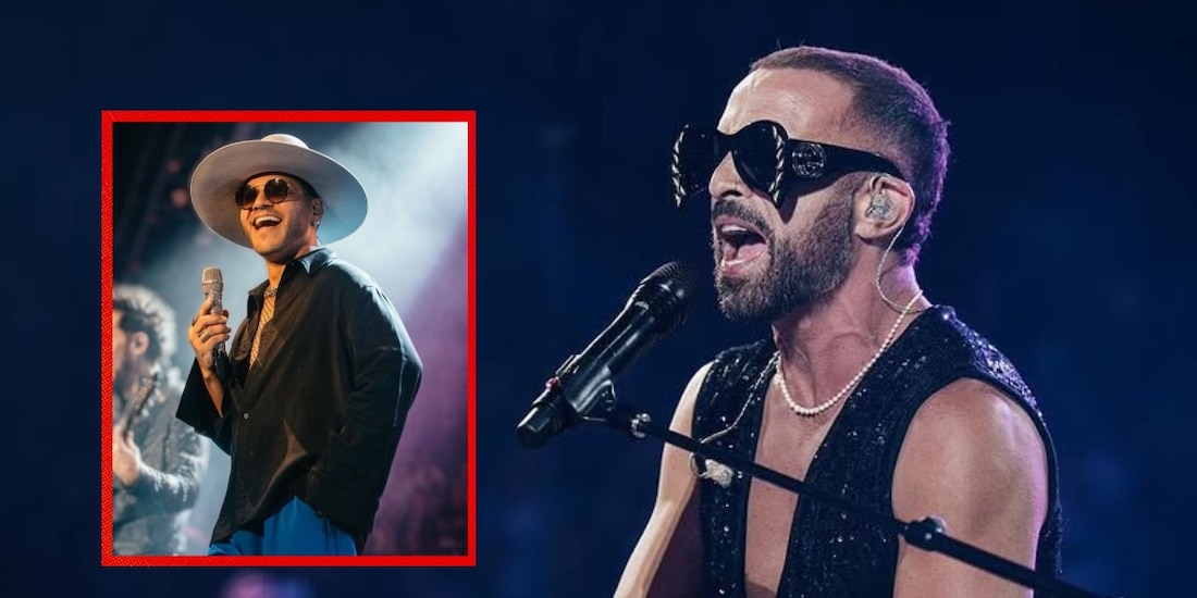 Mario Domm estalla contra Samo en concierto de Camila