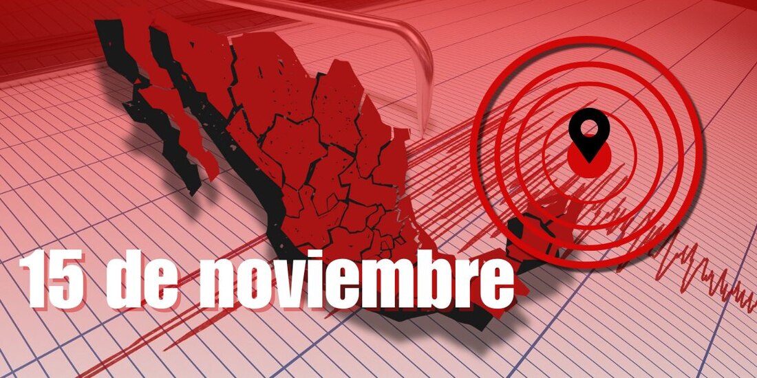 Esta es la actividad sísmica de hoy, 15 de noviembre.
