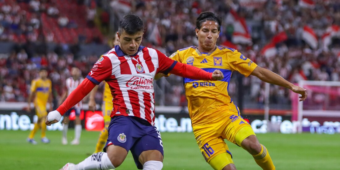 Tigres goleó 4-0 a Chivas en el duelo más reciente entre ambos en la Liga MX.
