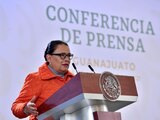 En imagen de archivo, Rosa Icela Rodríguez, secretaria de Seguridad y Protección Ciudadana