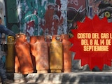Esto es lo que costará el gas LP en México hasta el 14 de septiembre.