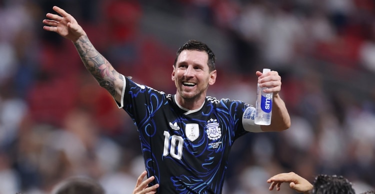 Lionel Messi, de la Selección Argentina.