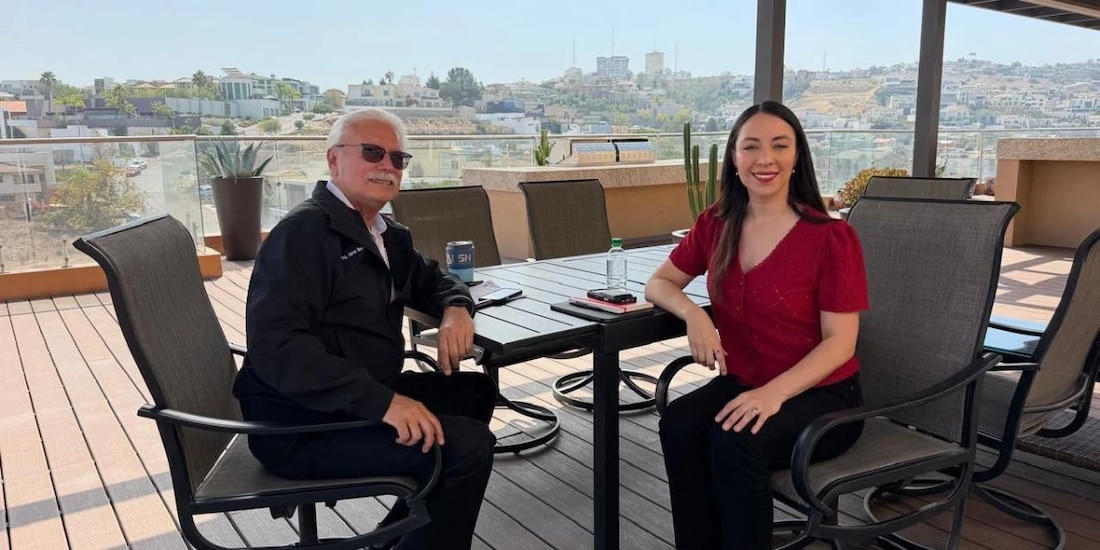 Julieta Ramírez se reúne con Jaime Bonilla