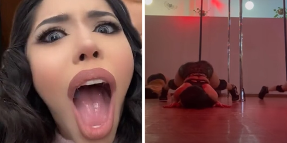 Yeri Mua presume su primera e inquietante clase de pole dance; fans le dicen: 'da cosa verla' (VIDEO)