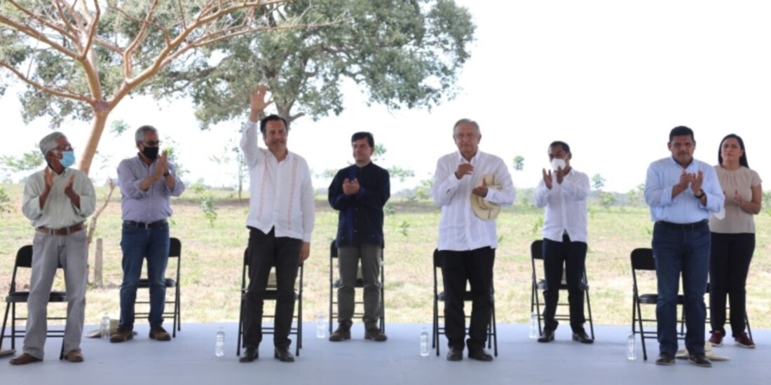 Cuitláhuac García señaló que José Azueta es una región muy afortunada por su fertilidad.