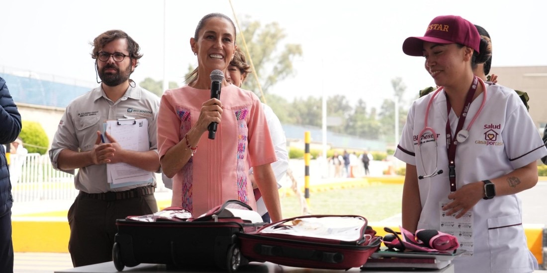 Claudia Sheinbaum arranca en Edomex gira nacional dedicada a la salud.