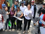 Alfa González reencarpeta calles con mayor deterioro en Tlalpan.