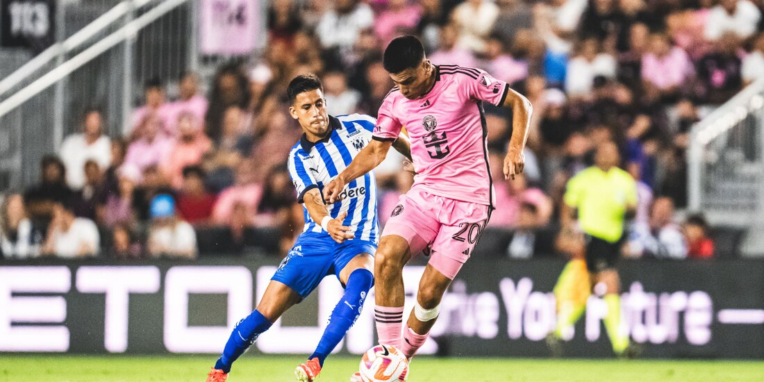 Inter Miami vs Monterrey en la ida de lo cuartos de final de la Concachampions