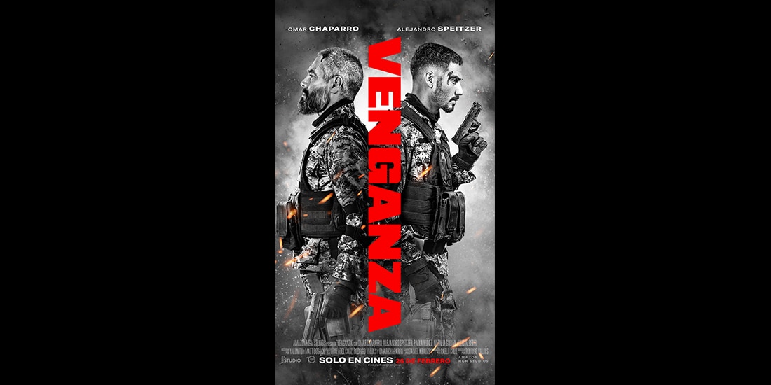 Omar Chaparro (izq.) y Alejandro Speitzer, protagonistas de la cinta.