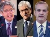 Guillermo Lasso, Sebastián Piñera y Luis Abinader