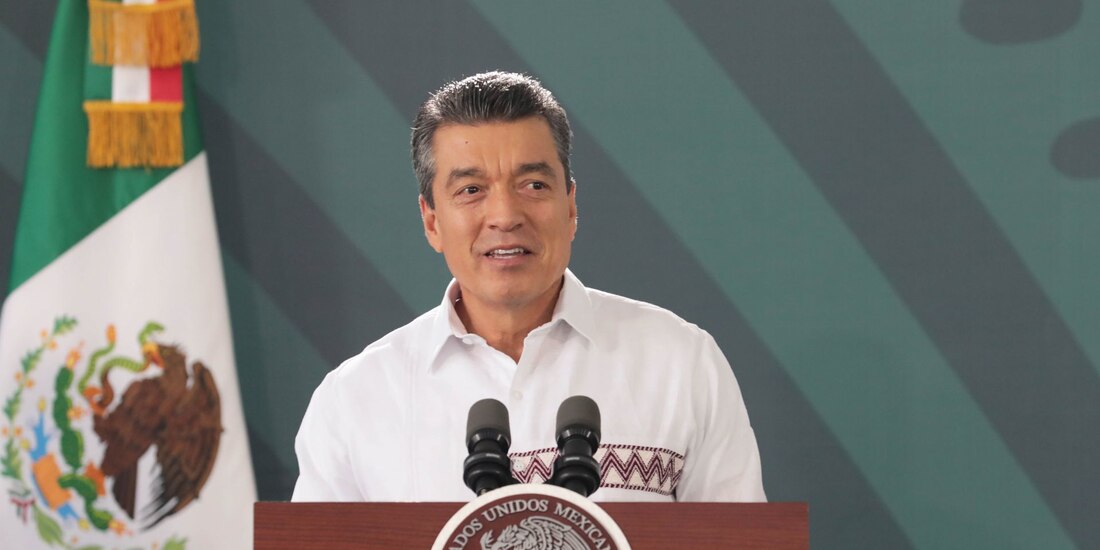 Rutilio Escandón, gobernador de Chiapas.