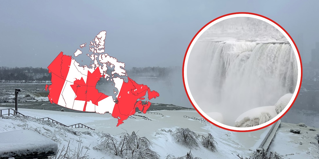 Cataratas del Niágara congeladas