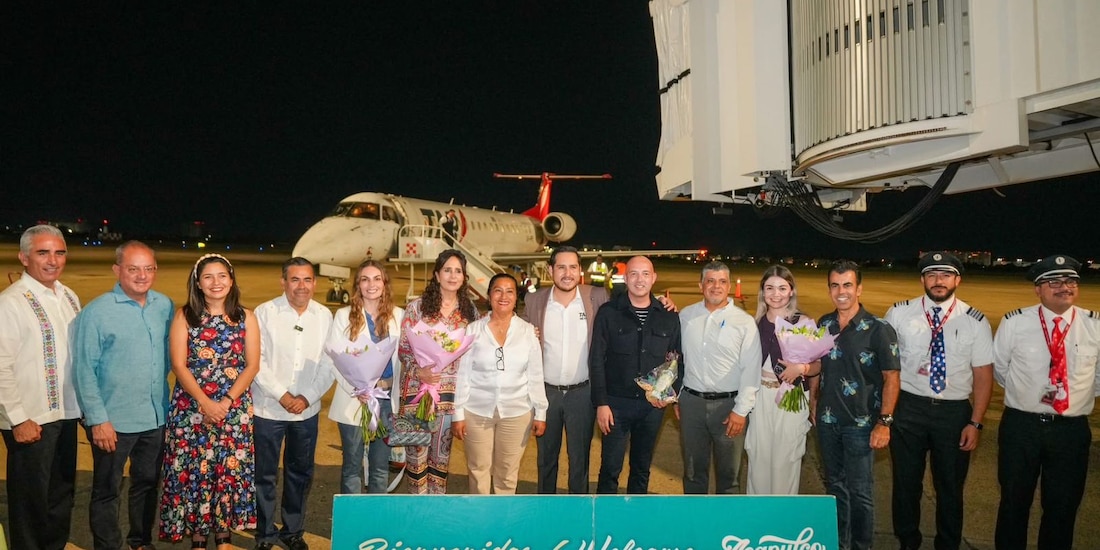 Autoridades en Acapulco.