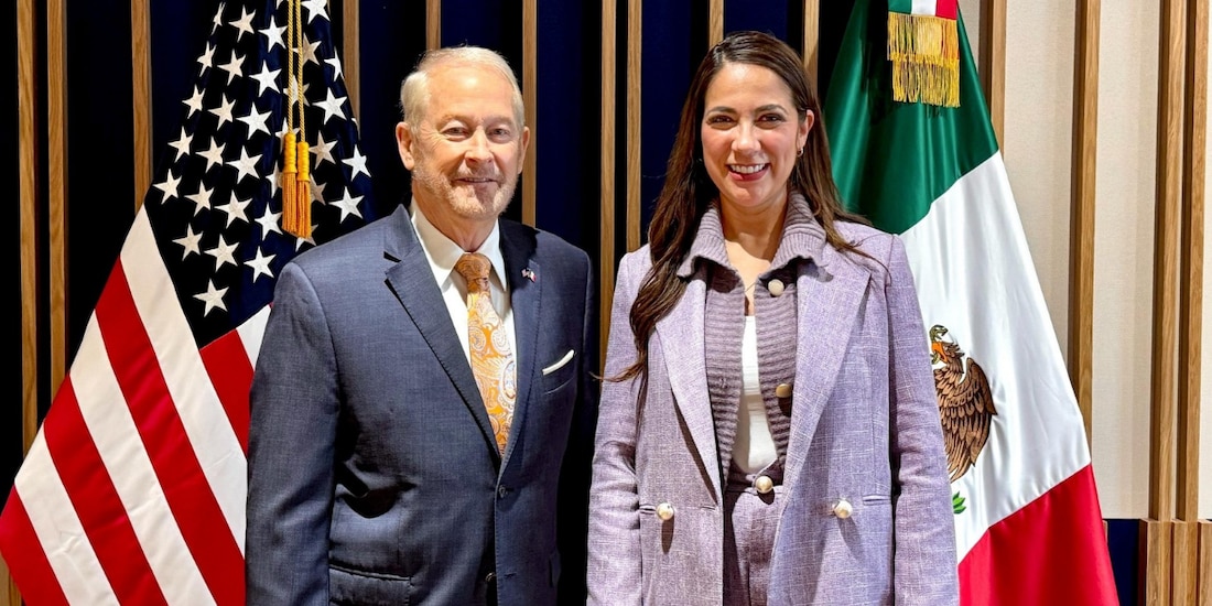 Se reúnen el embajador de EU y Gobernadora de Guanajuato