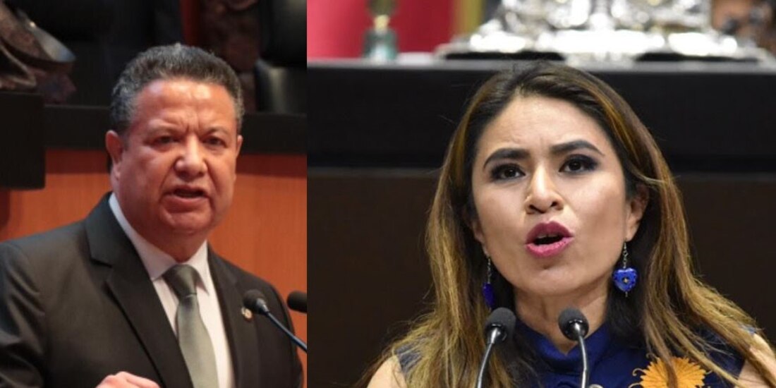 Morena define al senador Julio Menchaca y a la diputada Simey Olvera como los mejores posicionados para la candidatura al gobierno de Hidalgo.