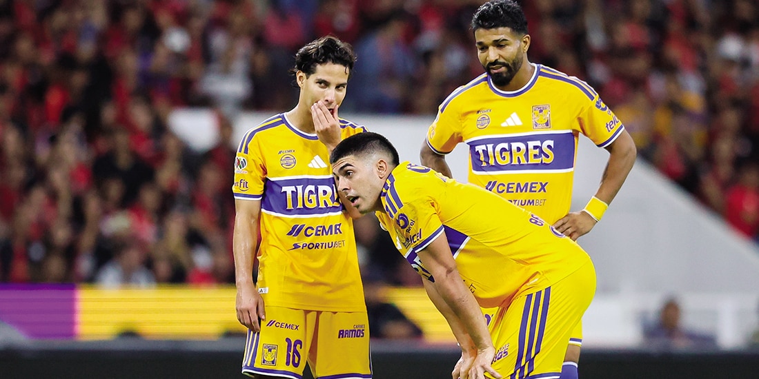 Futbolistas felinos, el fin de semana, en el Estadio Jalisco.
