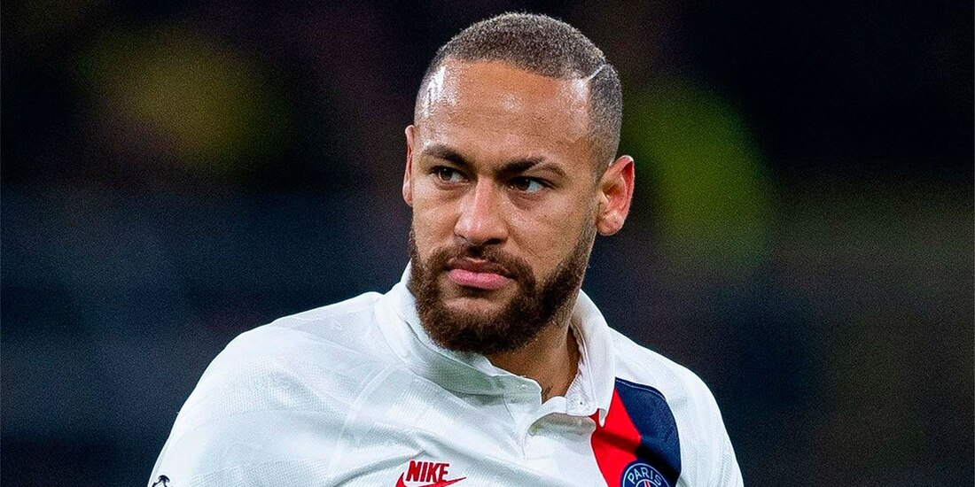 Neymar en acción durante un partido del PSG en la Temporada 2019-2020.