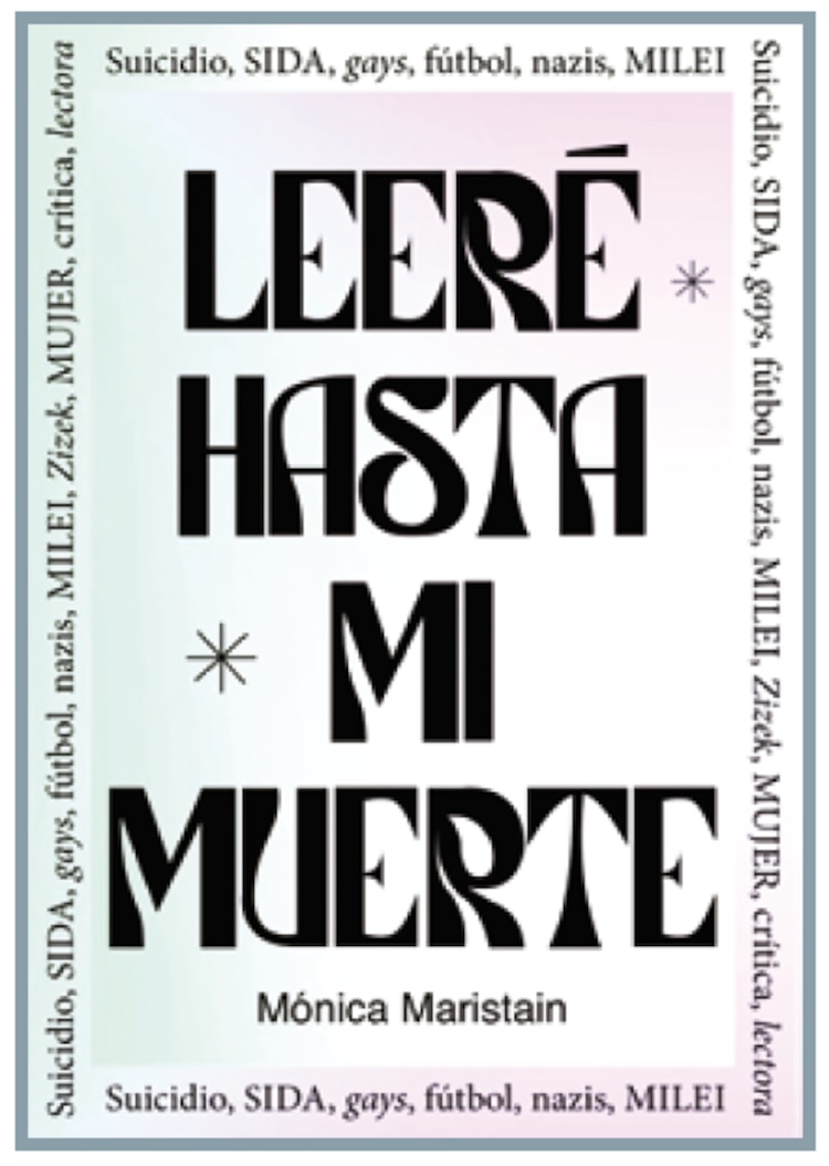 Leeré hasta mi muerte